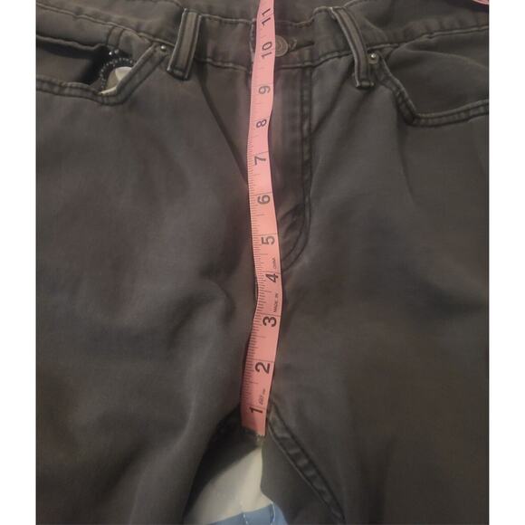 Levis 514 Jeans 32 X 30 Gray Raw Hem - Picture 5 of 9